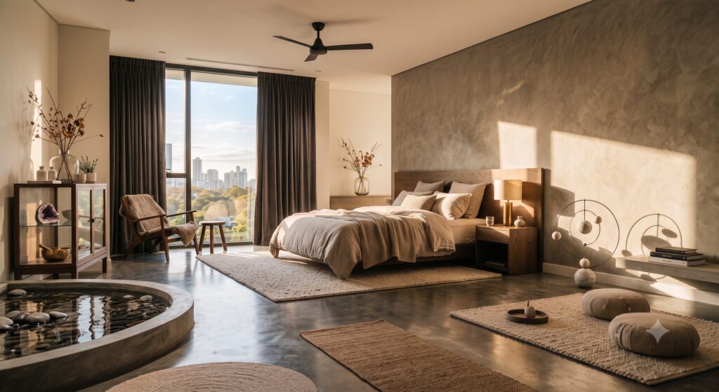 Elegant wellness interior symbolizing modern luxury and inner balance