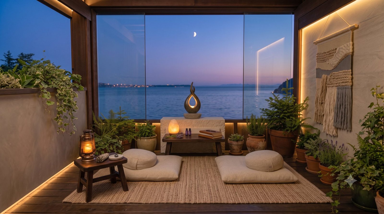 Symbolizing modern luxury and inner balance through a serene, minimalist sleep sanctuary designed for deep rest and high-performance recovery