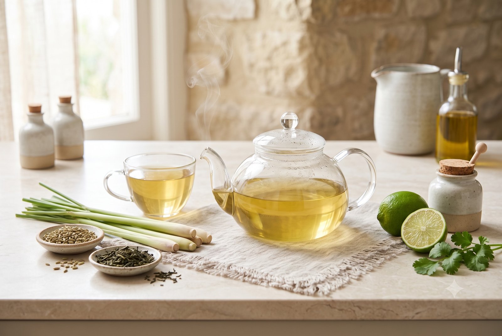 Fennel Lemongrass Green Tea
