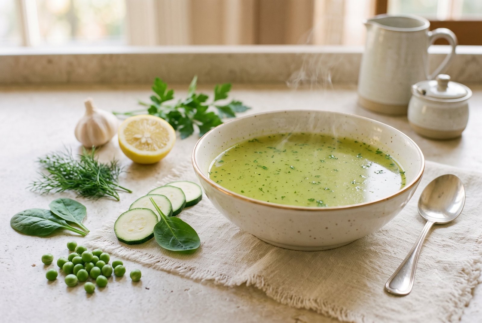 Green Garden Vegetable Broth